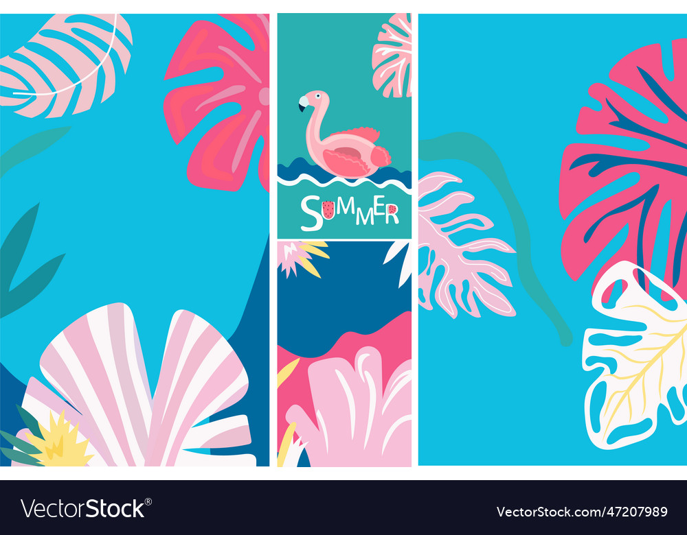 Essence of summertime enjoyment background