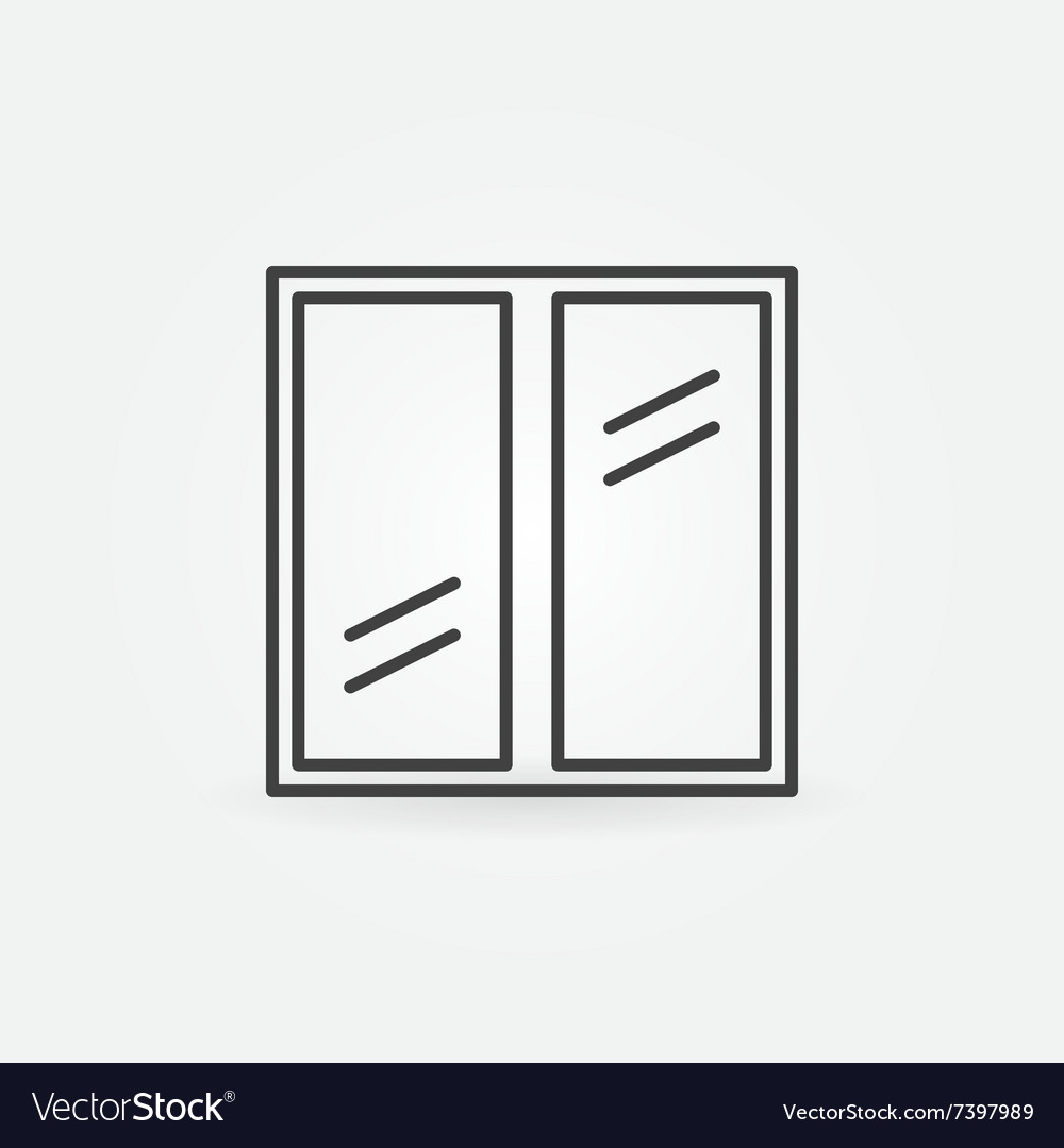 Plastic window icon