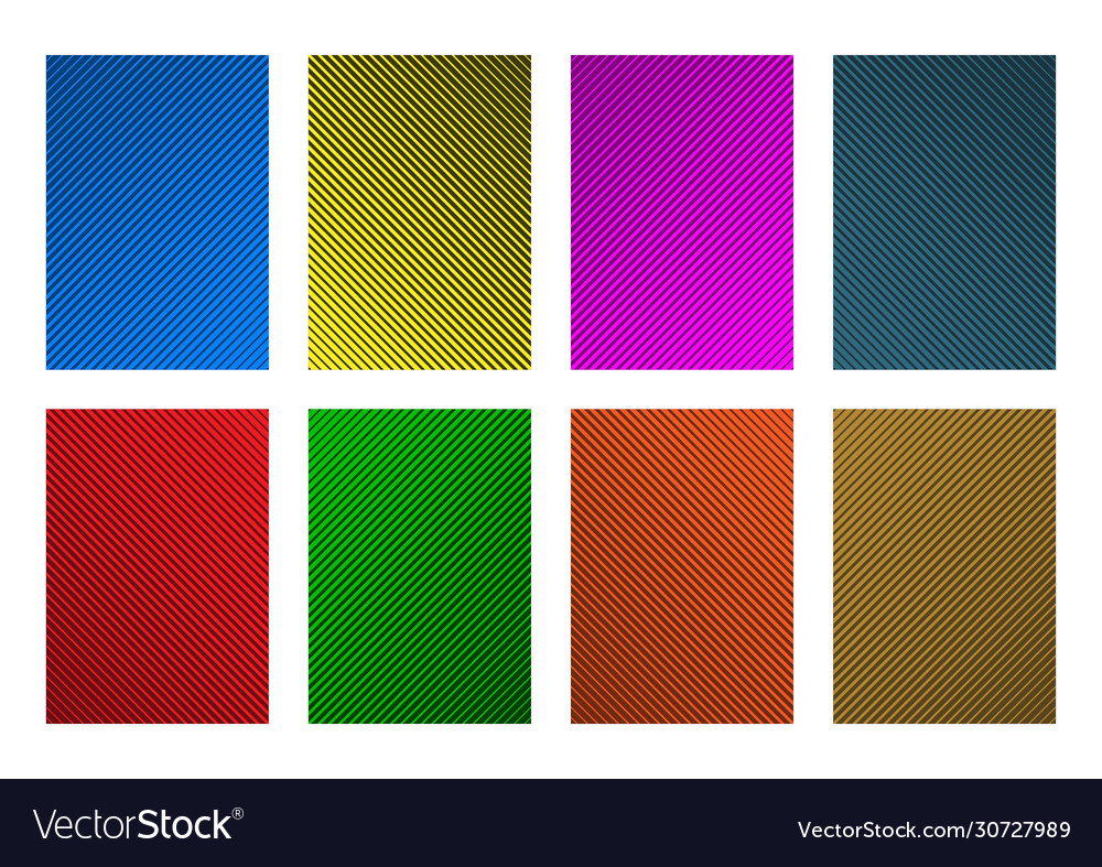 Set abstract background design templates vector image Set abstract background design templates