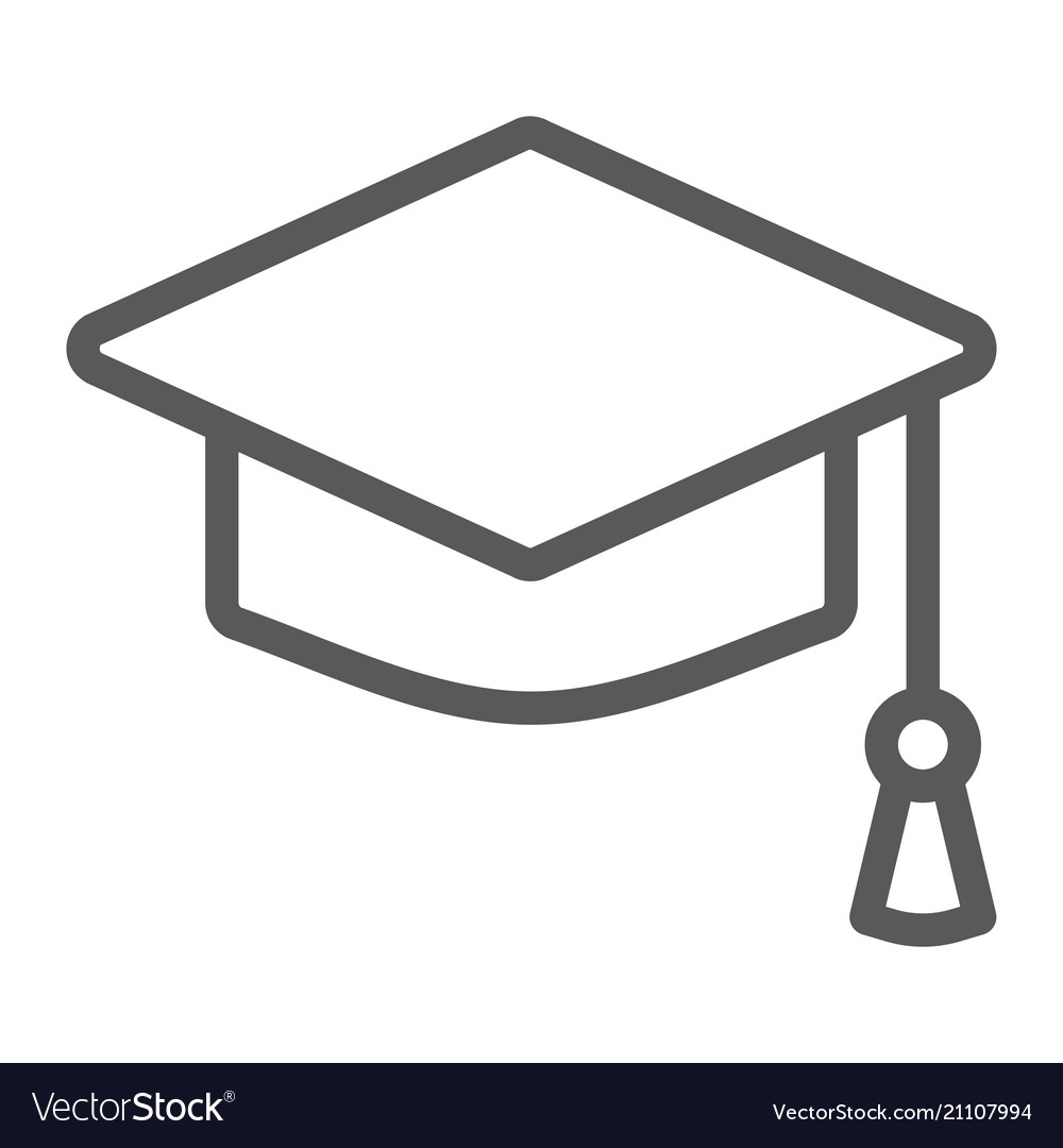 Graduation Cap Icon - Education