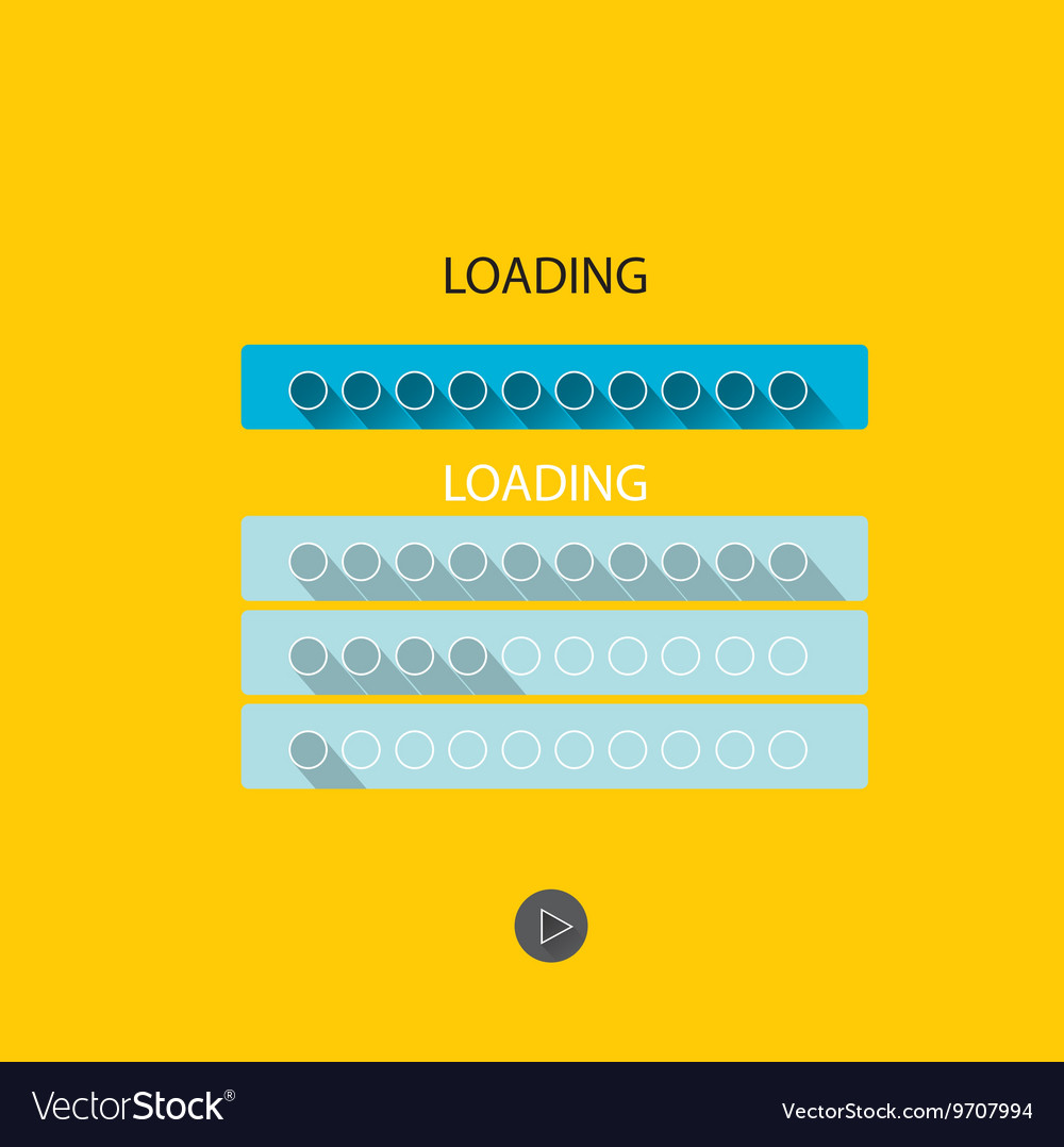 Preloaders and progress loading bars