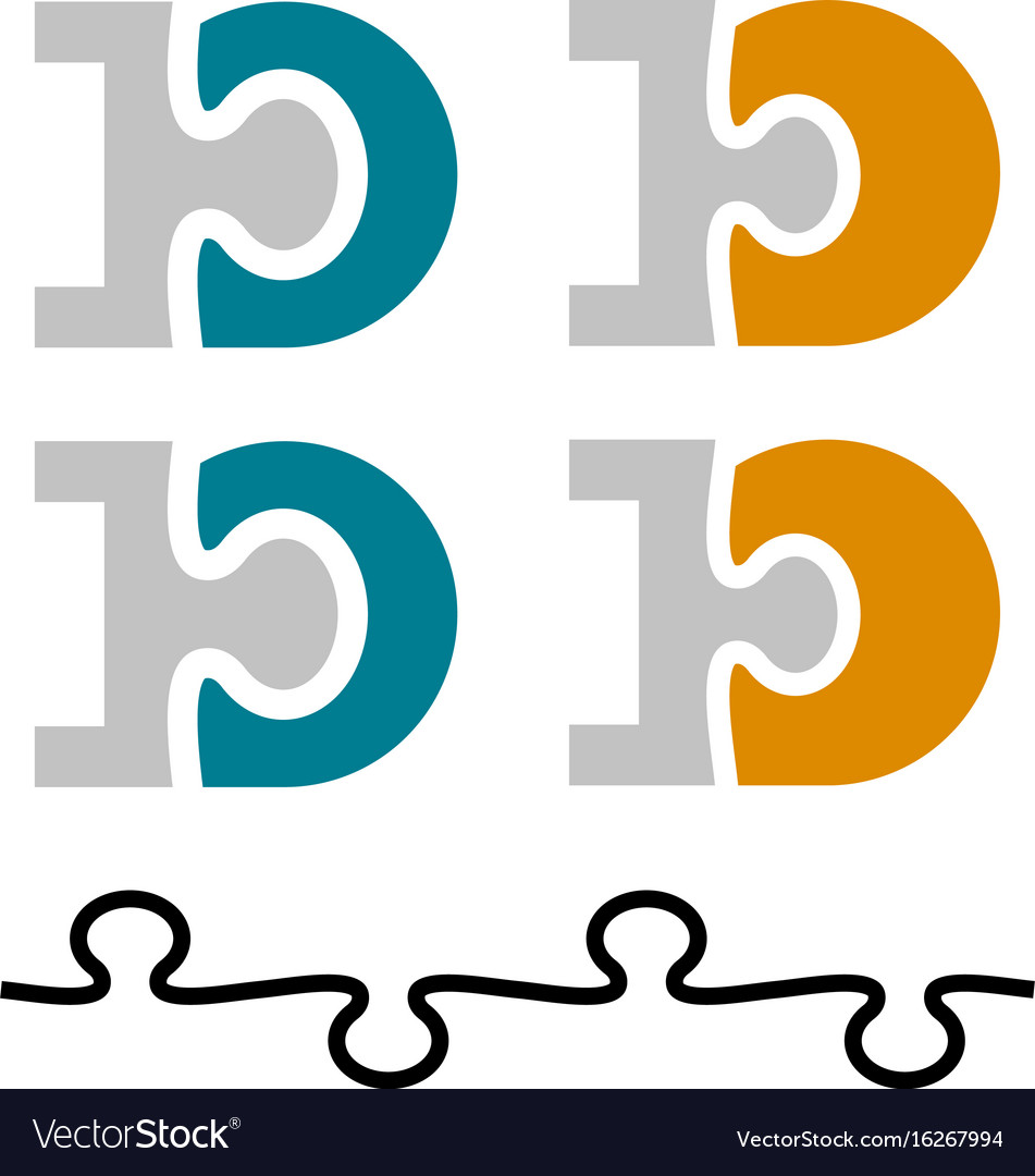 Ten Linked Number 'D' Puzzle