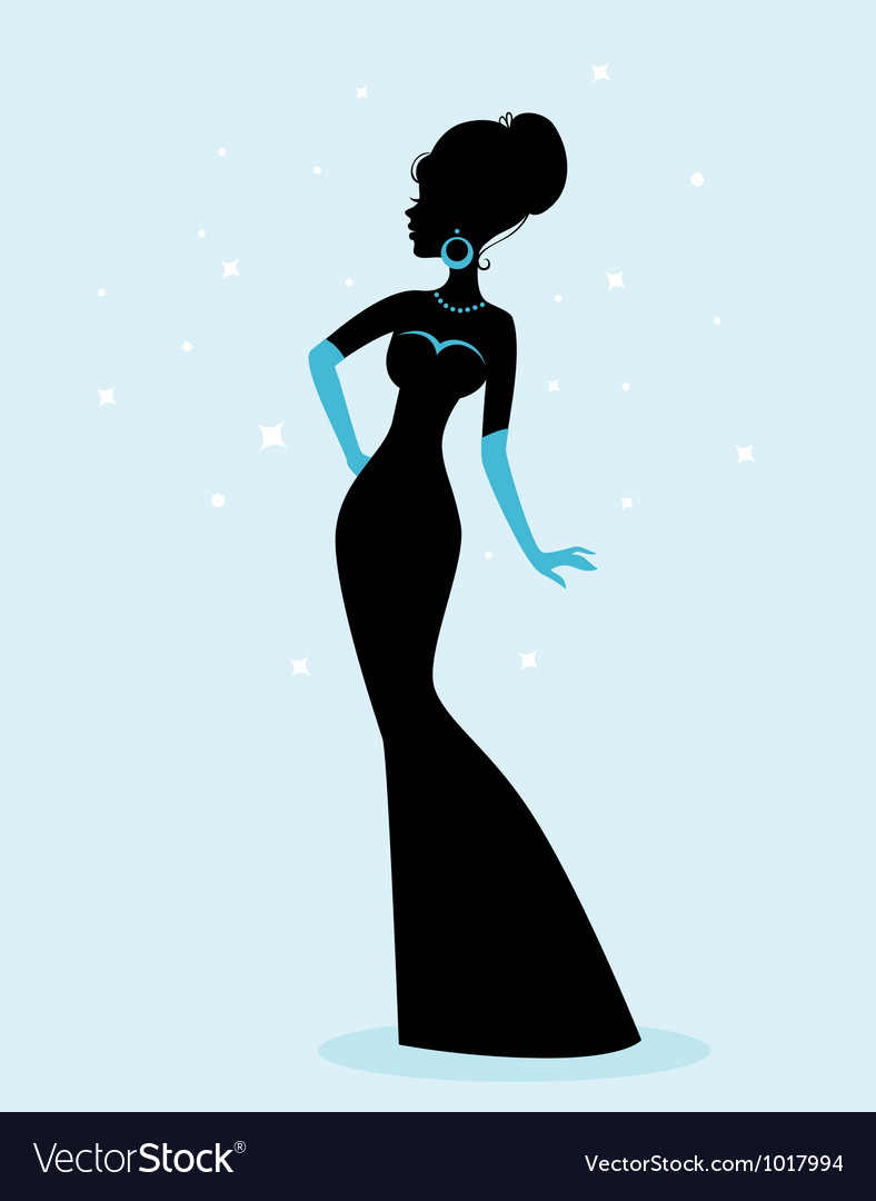 Woman silhouette