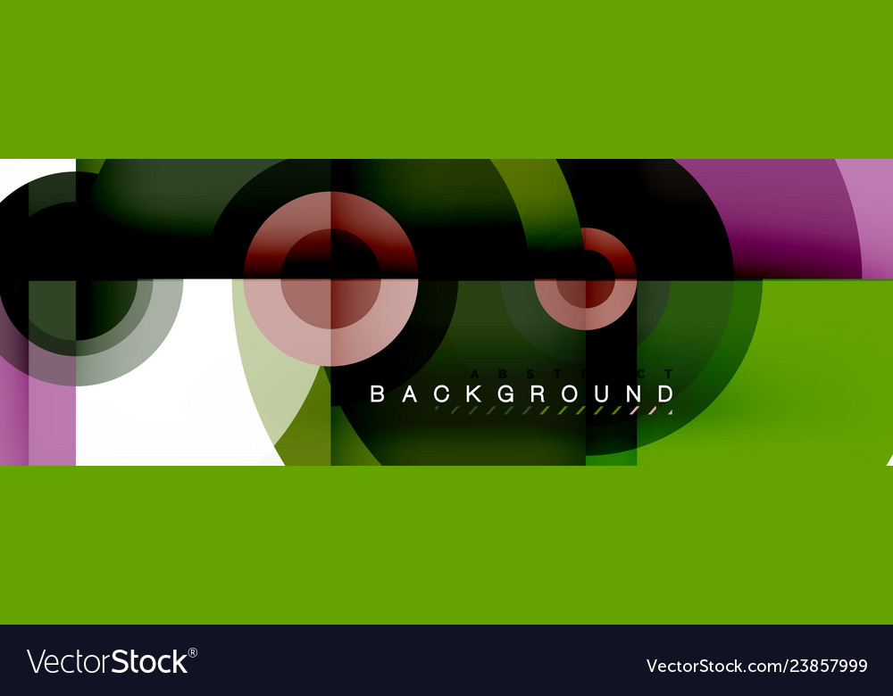 Circular abstract background