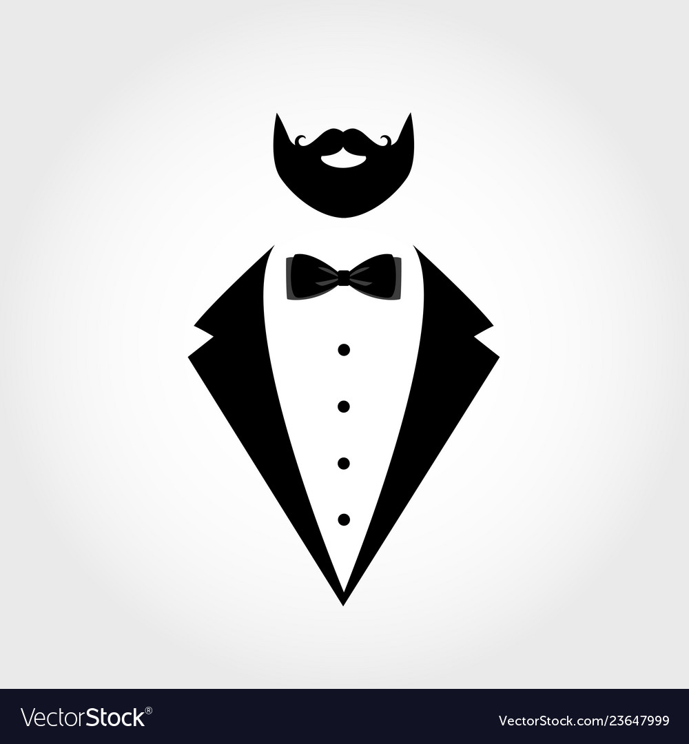 Elegante Anzug Ikone