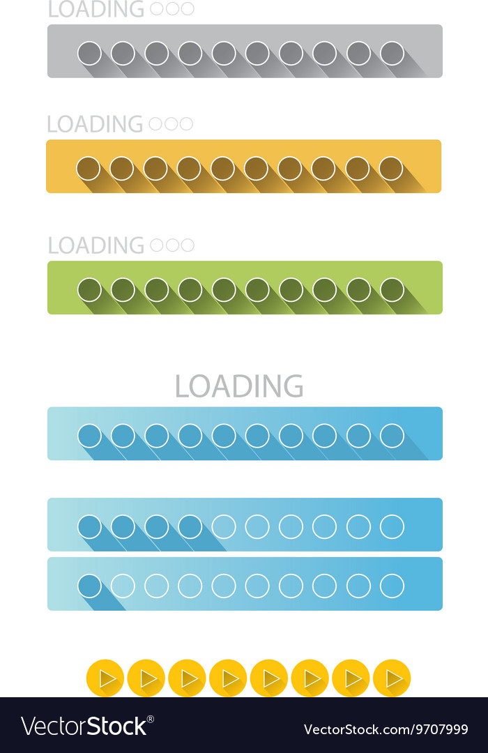 Preloaders and progress loading bars