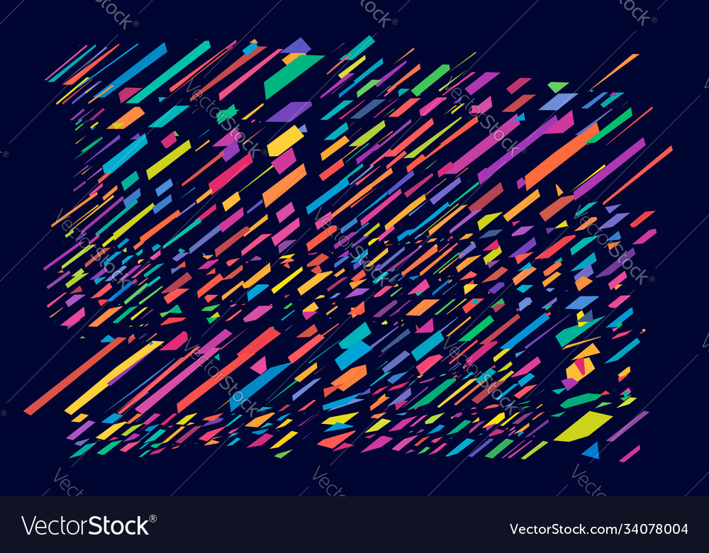 Abstract art - random geometry shapes generative vector image Abstract art - random geometry shapes generative