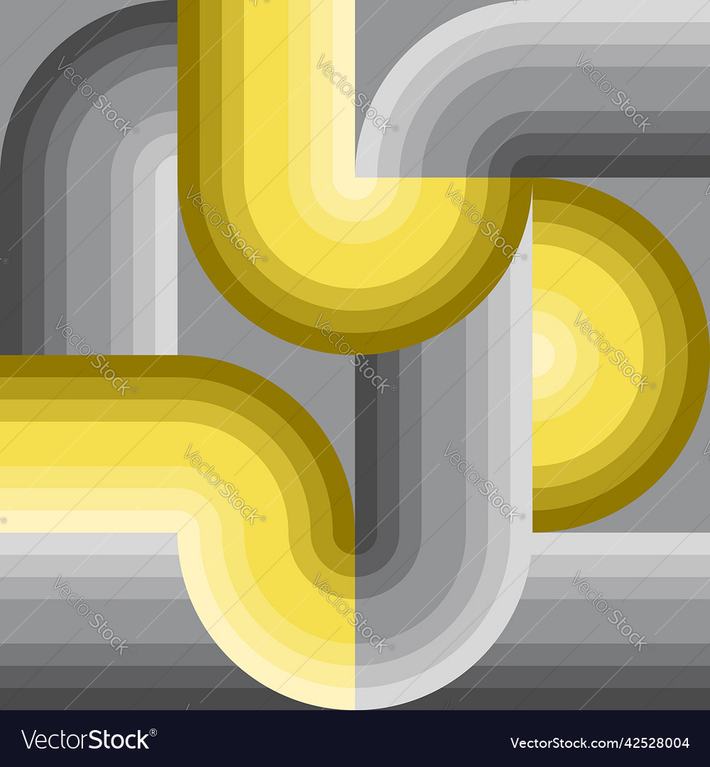 Abstract pattern background gray yellow gradient vector image Abstract pattern background gray yellow gradient