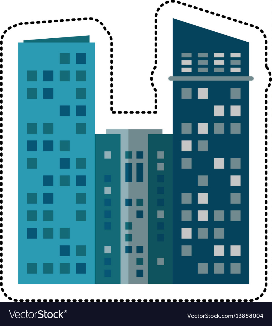 Building architecture modern cityscape