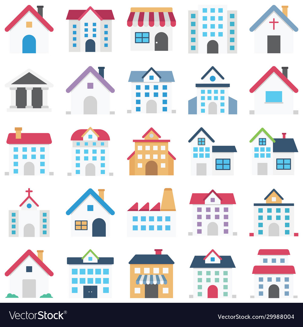 Building colored icons set every single ico
