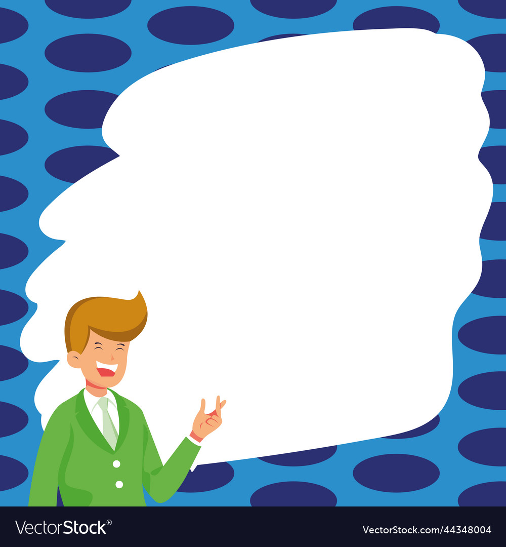 Instructor drawing pointing stick on empty