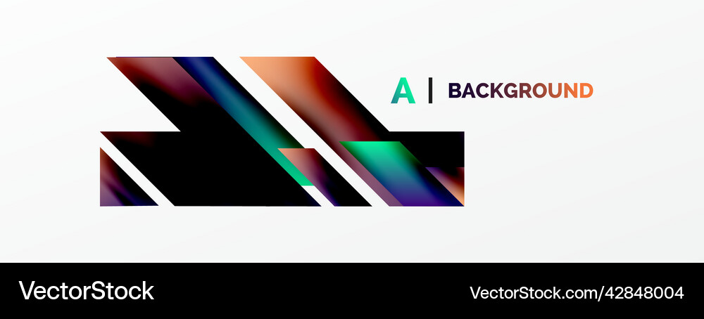 Modern trendy minimalist abstract background Vector Image
