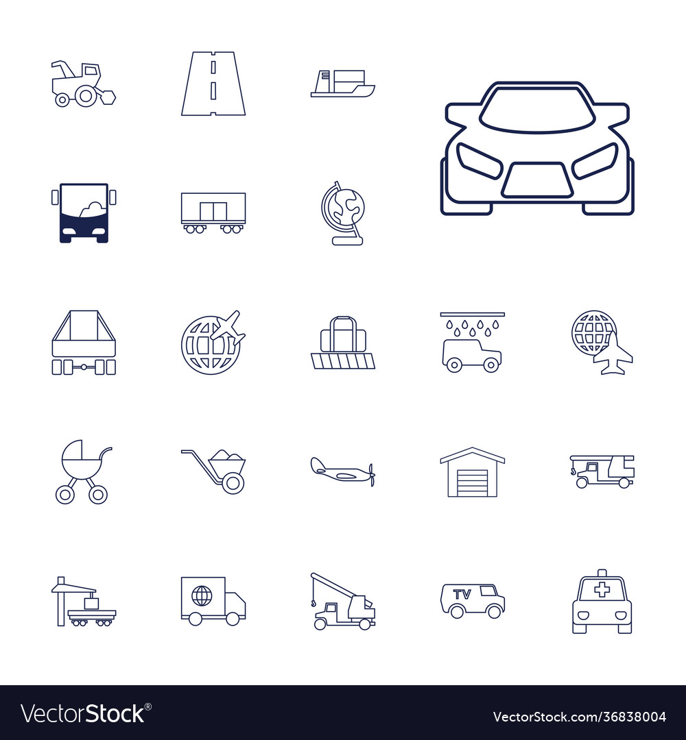 Transport icons