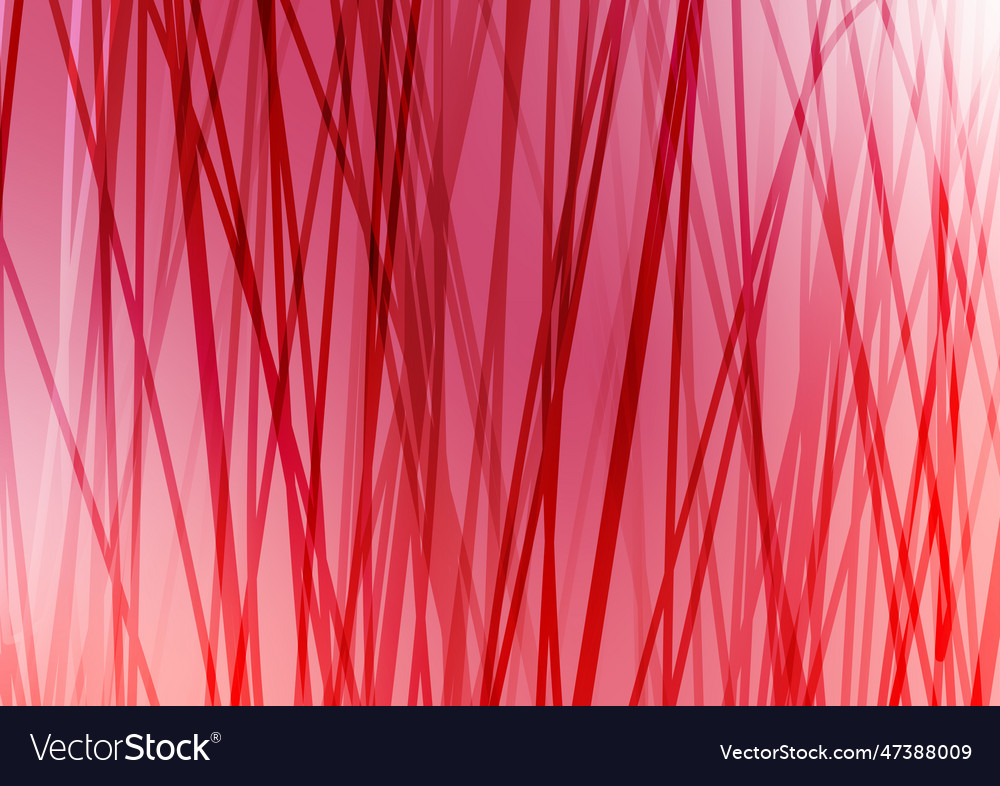 Abstract dynamic red pattern messy line graphic vector image Abstract dynamic red pattern messy line graphic