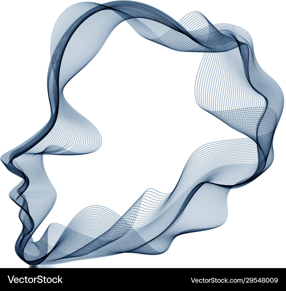 Artificial intelligence abstract artistic human Vector Image