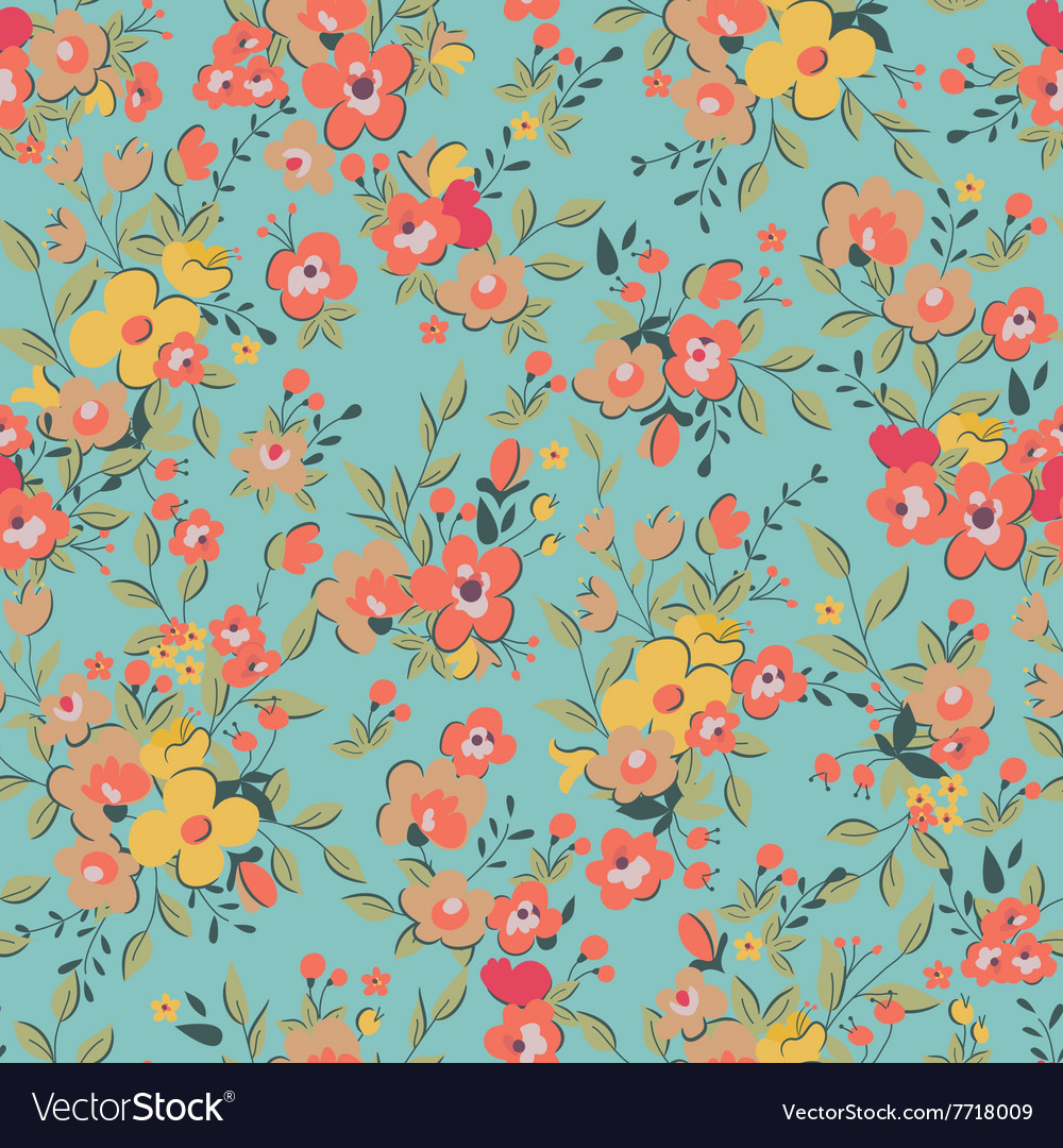 Floral Seamless Pattern
