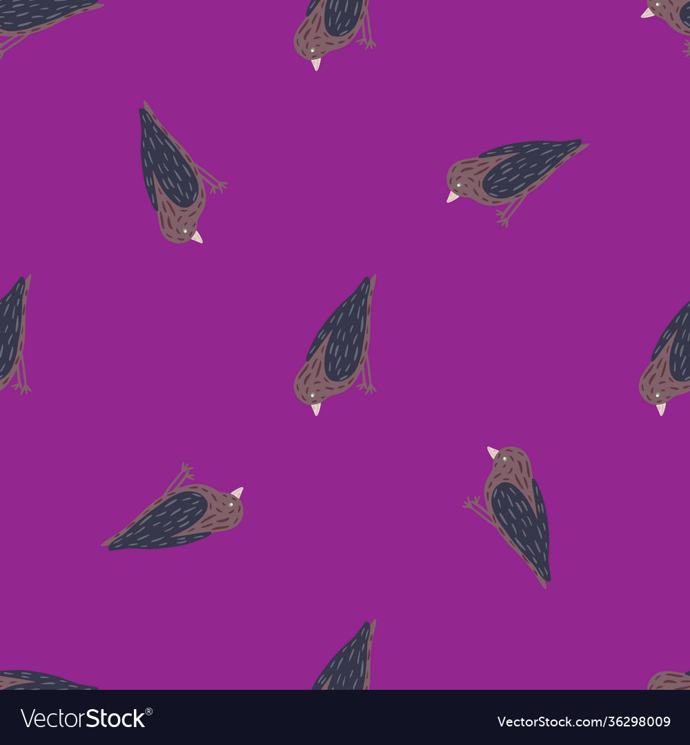 Minimalistic style seamless pattern with dark Vector Image Minimalistic style seamless pattern with dark