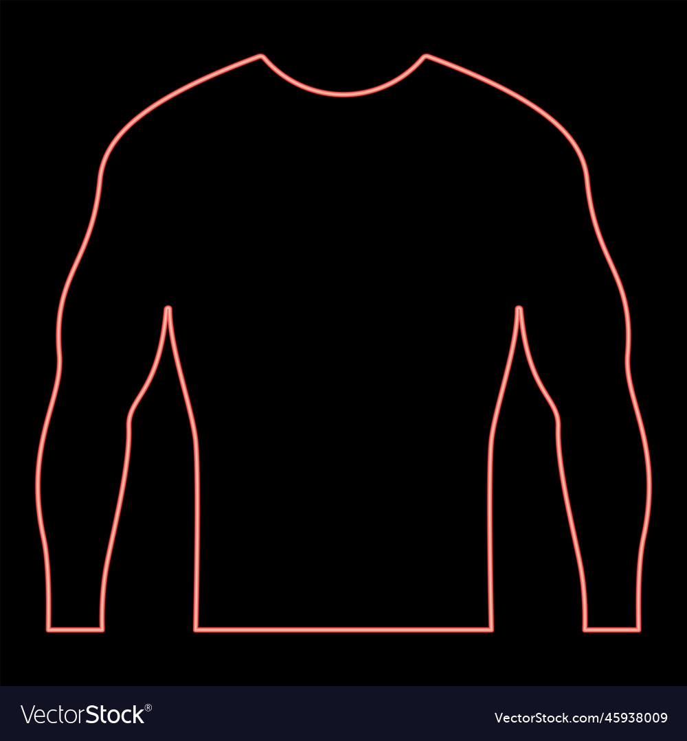 Neon rushguard rashguard red color image flat