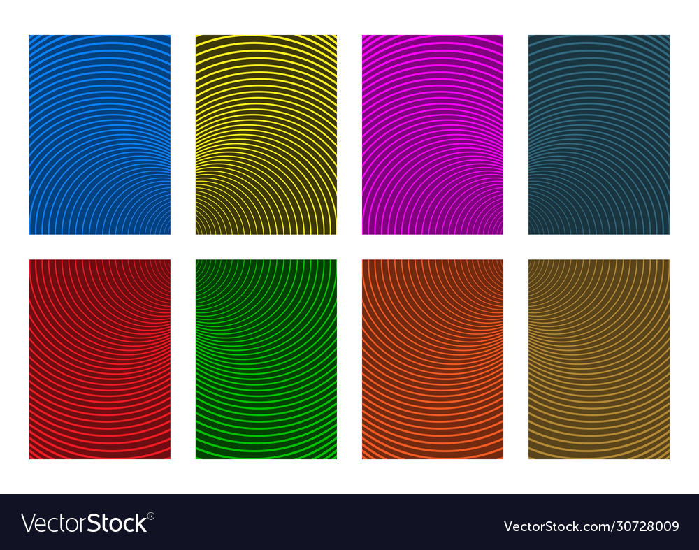 Set abstract background design templates
