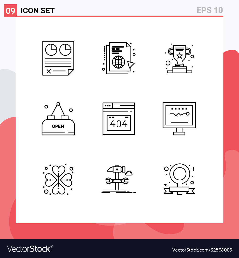 User interface pack 9 basic outlines open