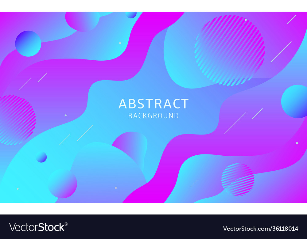 Bunte geometrische Hintergrund Fluid Formen vector image Bunte geometrische Hintergrund Fluid Formen