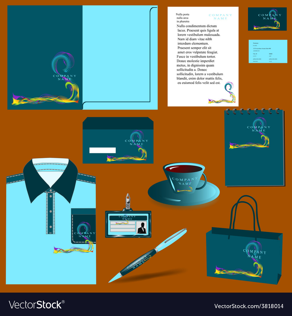 Templates with waves Royalty Free Vector Image Templates with waves Royalty Free Vector Image