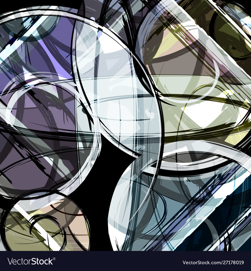 Abstract pattern in style marble stone