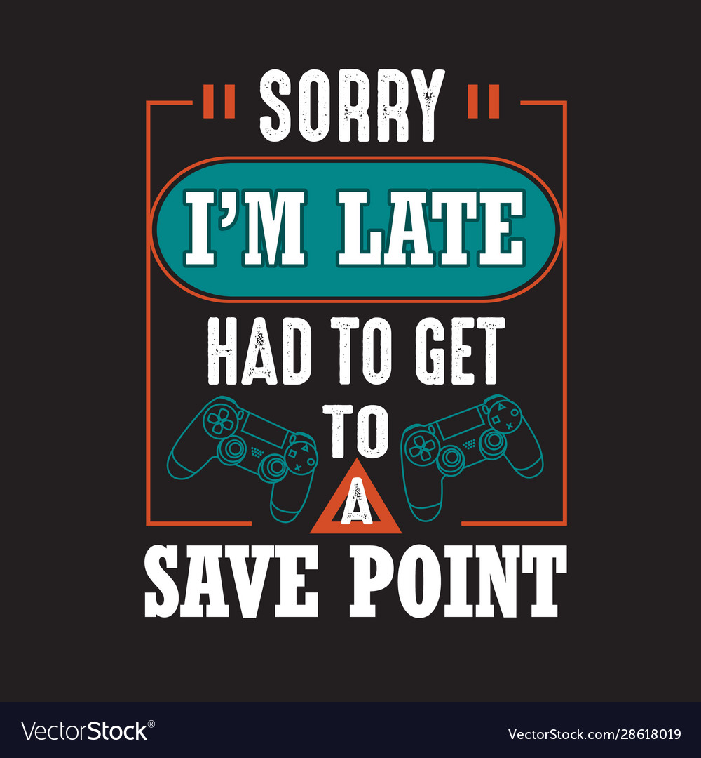 Gamer Save Point Slogan Tee
