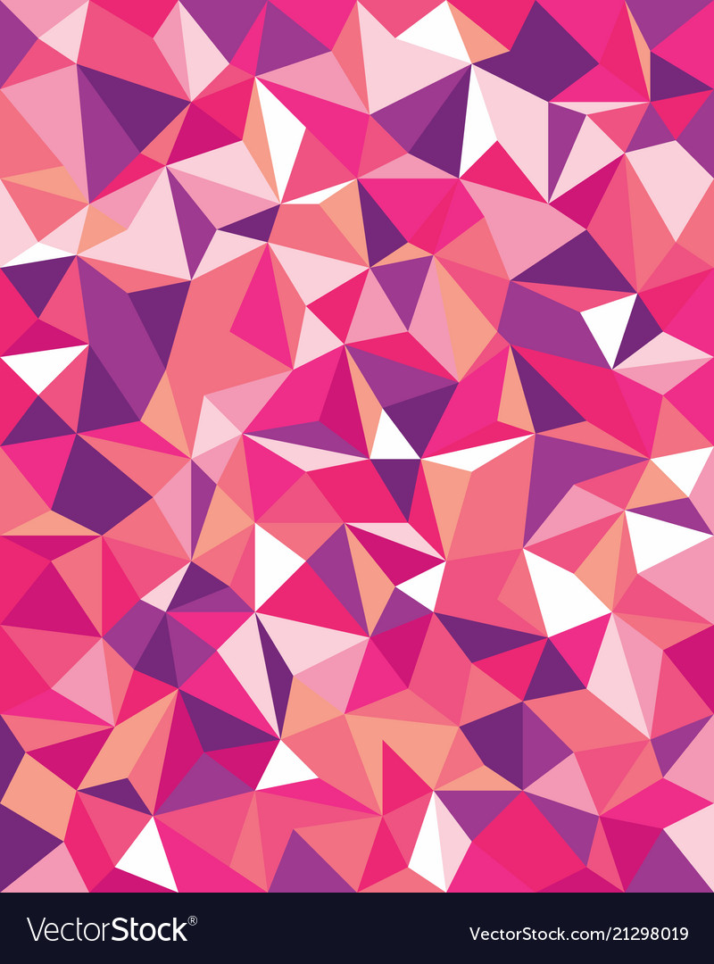 Seamless background from cells triangles vector image Seamless background from cells triangles