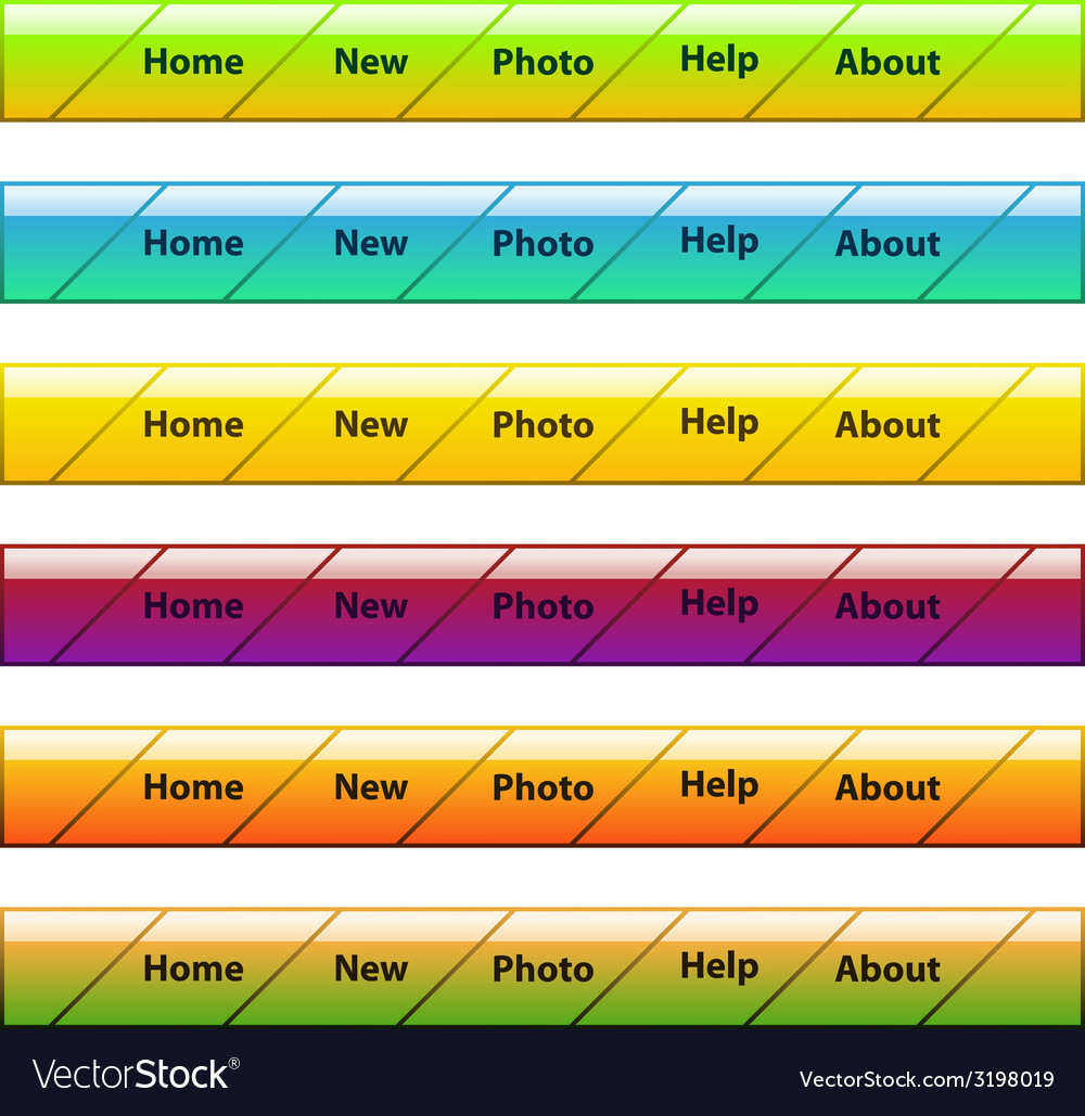 Website menu