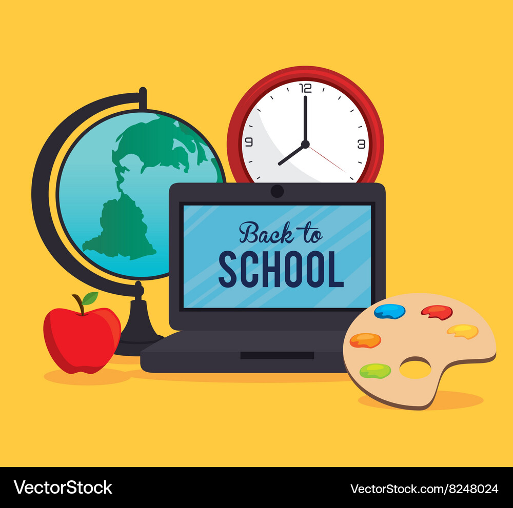 Back to school design Royalty Free Vector Image