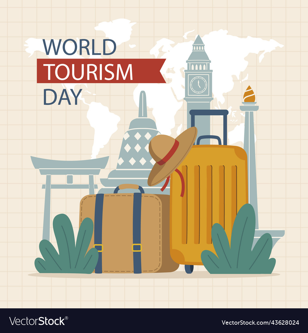 Flat for world tourism day