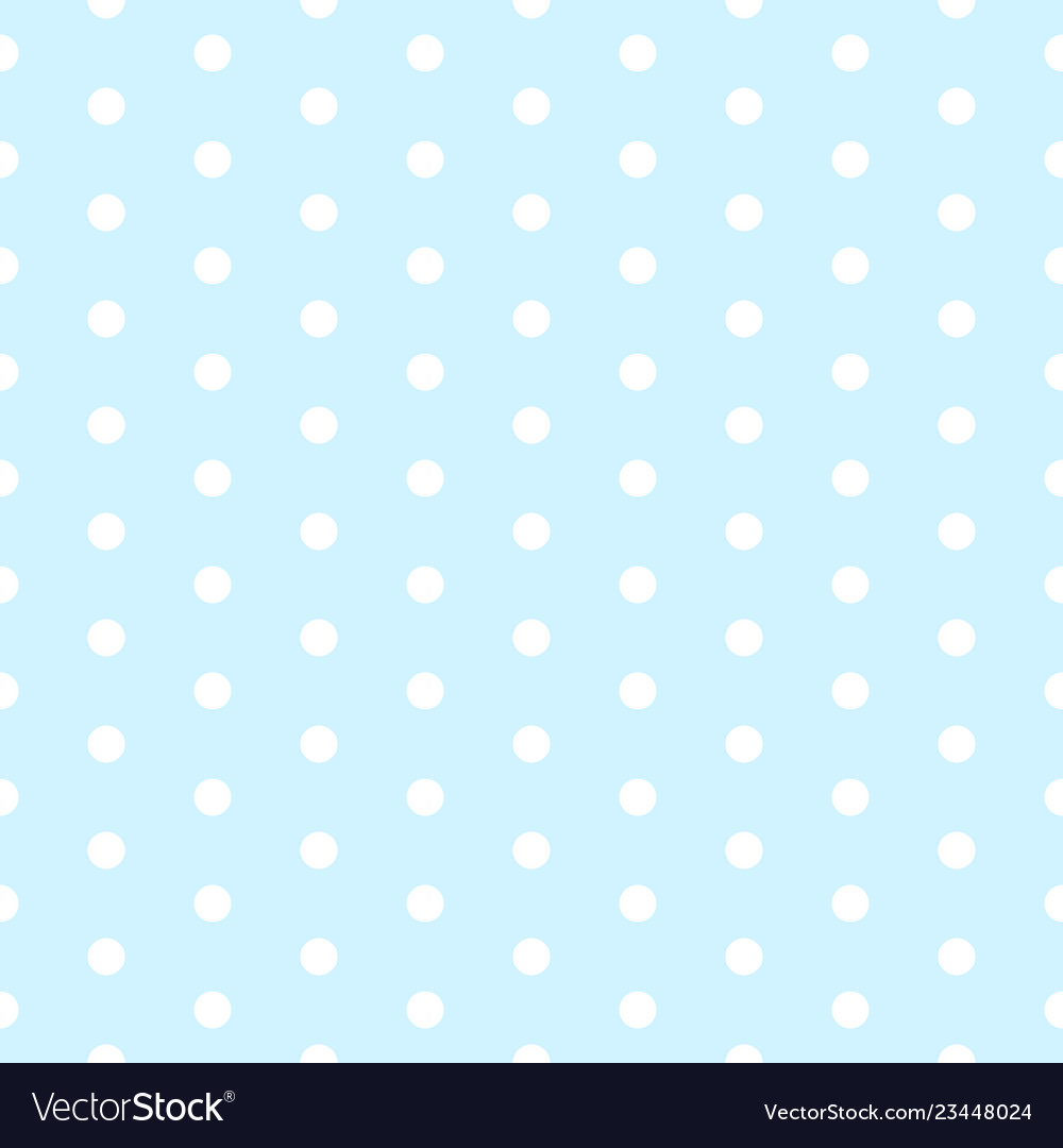 Polka dot pattern with small circles dotted