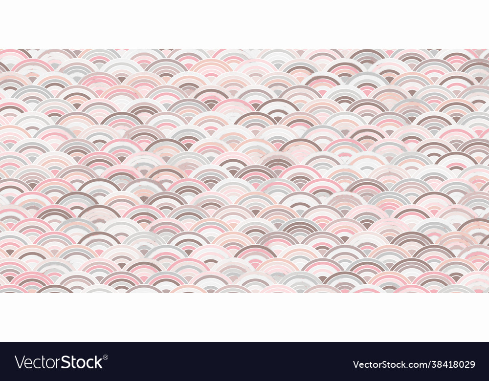 Abstract geometric seamless pattern overlapping vector image Abstract geometric seamless pattern overlapping