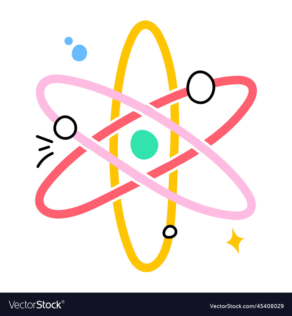 Atom Royalty Free Vector Image - VectorStock