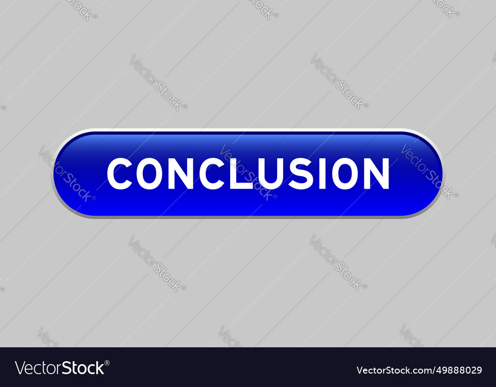 Blue color capsule shape button with word vector image Blue color capsule shape button with word
