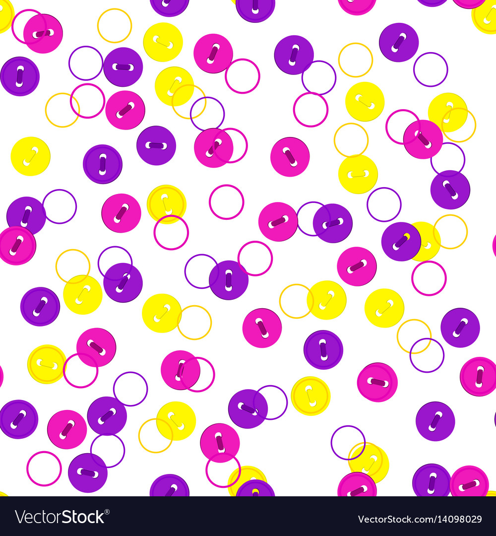 Seamless pattern with random colorful