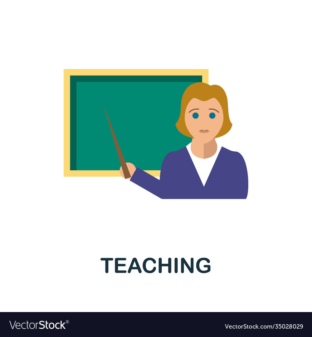 Teaching icon simple element from online