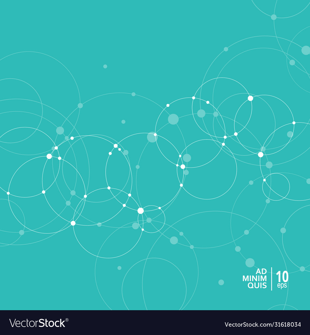 Abstract background with overlapping circles vector image Abstract background with overlapping circles