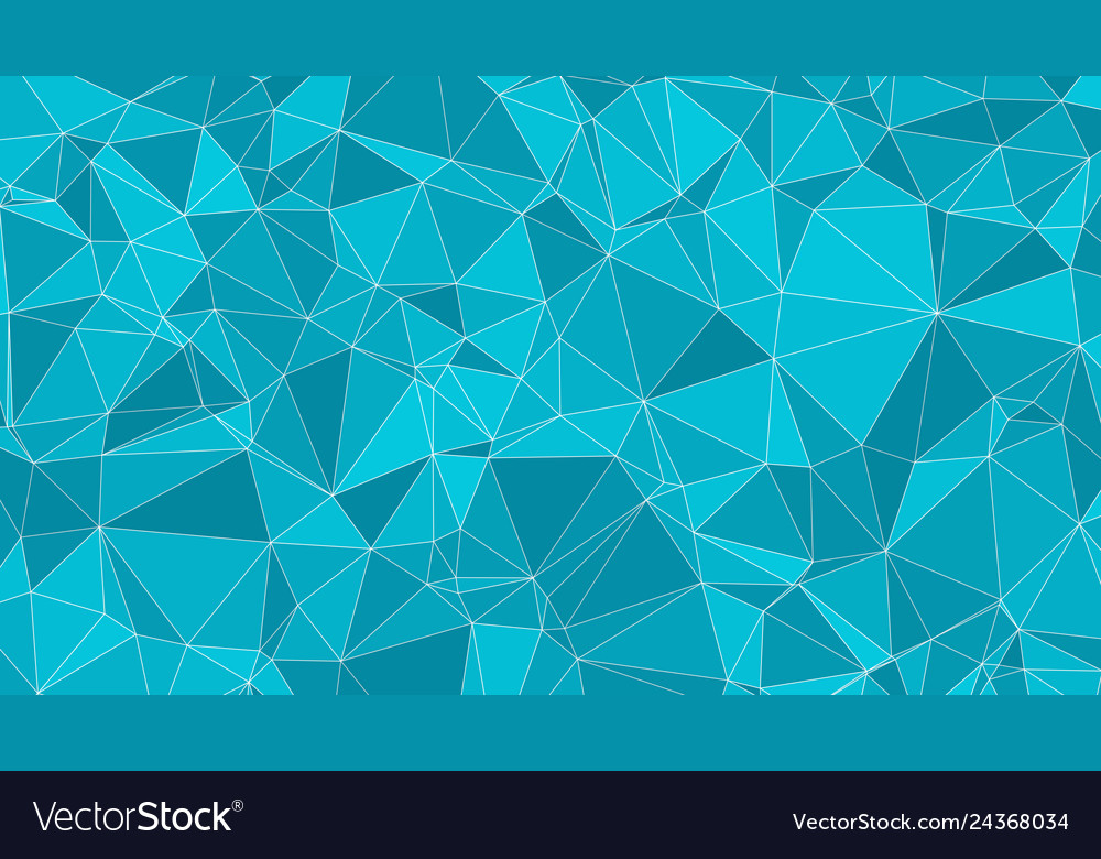 Abstract polygonal background with connected