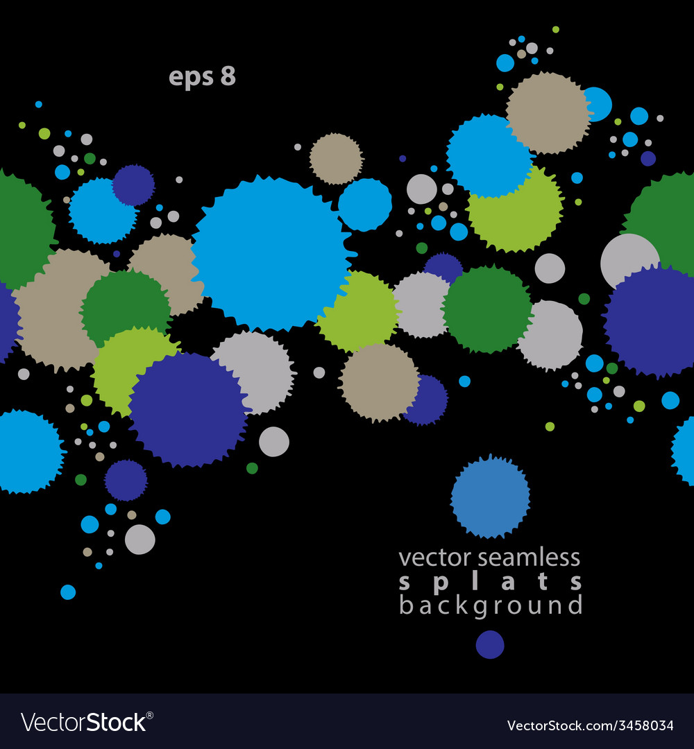 Bright contrast splattered web design repeat