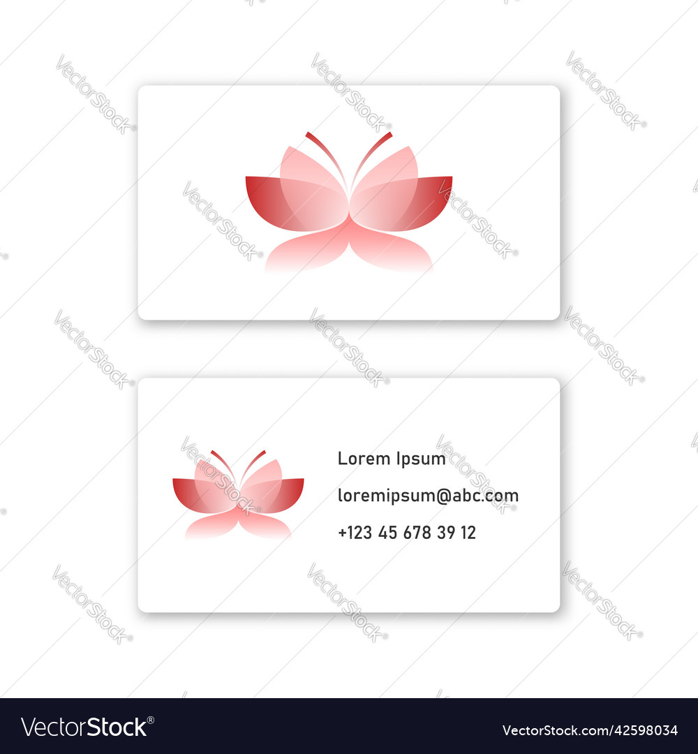 Butterfly in gradient style editable
