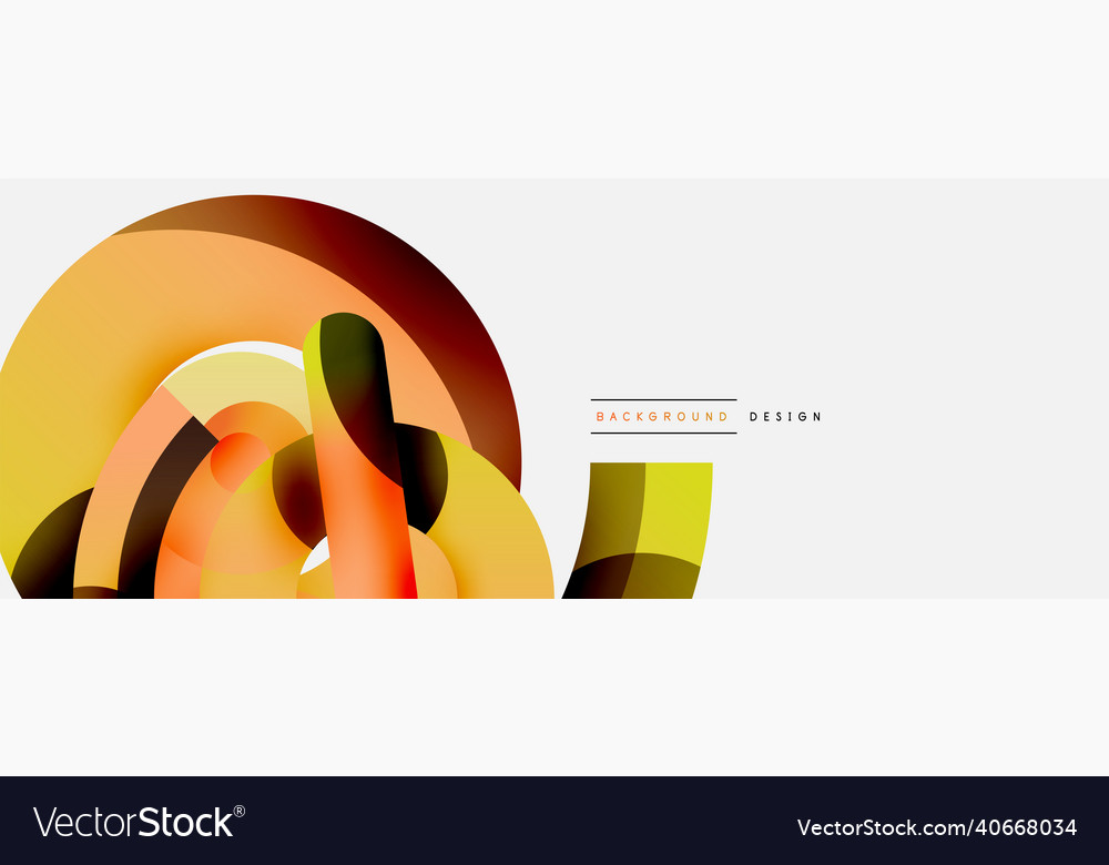 Circle abstract background