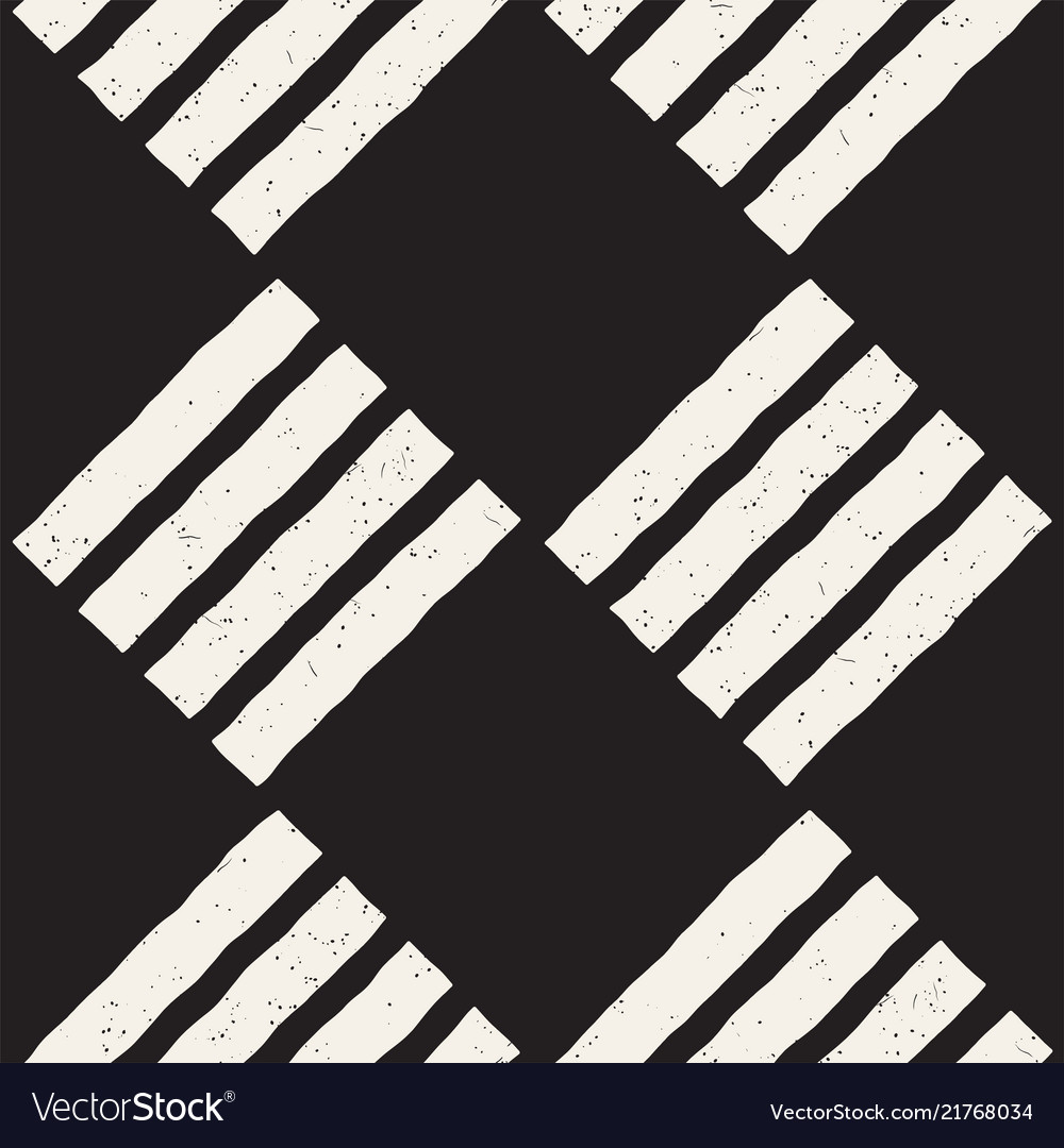 Hand Drawn Repeating Checkerboard Pattern