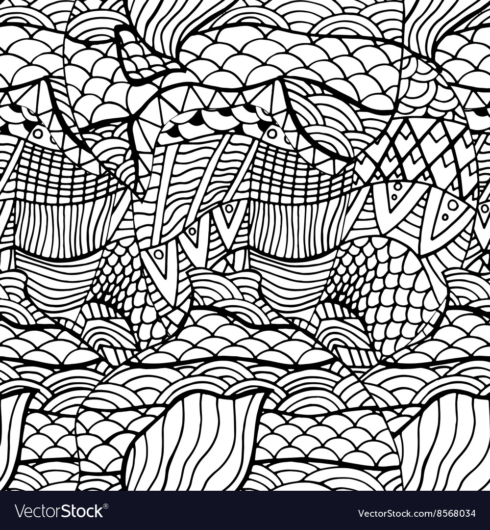 Seamless abstract pattern