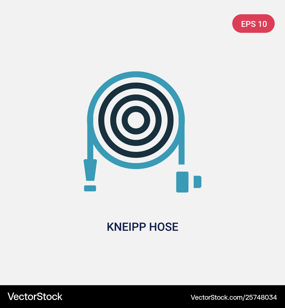 Two Color Kneipp Hose Icon From Sauna Concept Vector Image