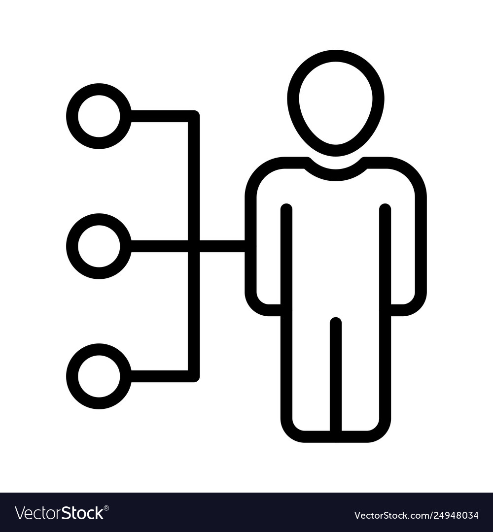 User connection Vector Image User connection