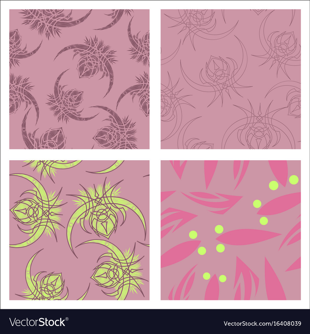 Assembly of patterns in oriental style