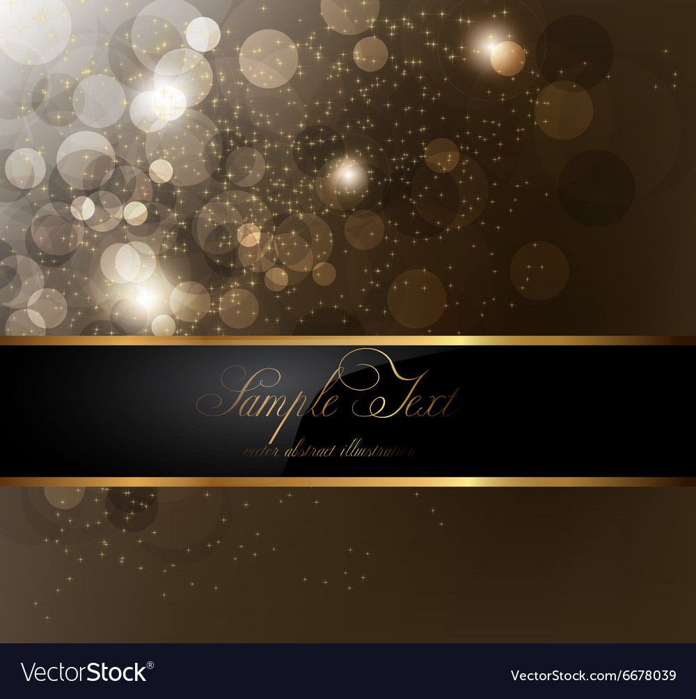 Gold Festive Sparkle Background