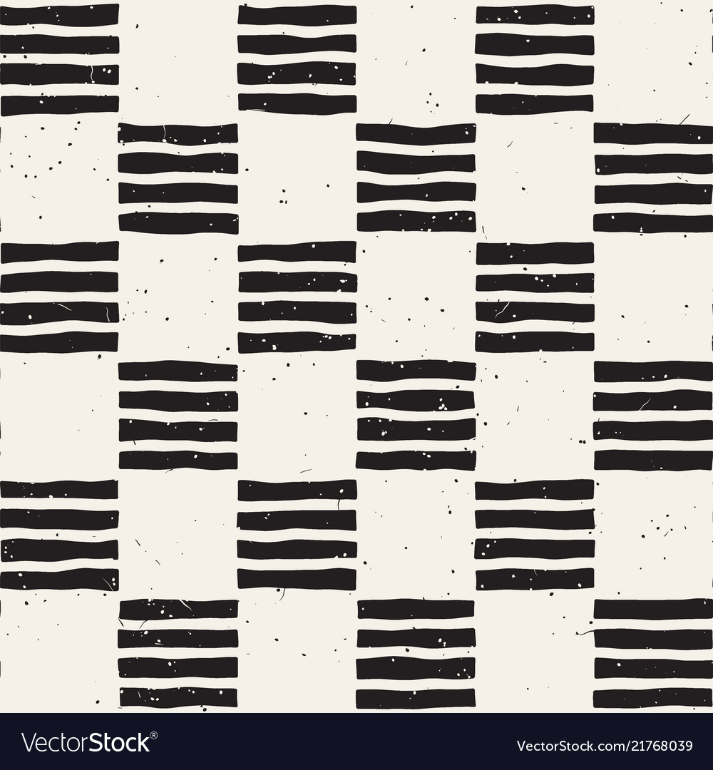 Hand drawn seamless repeating pattern vector image Hand drawn seamless repeating pattern